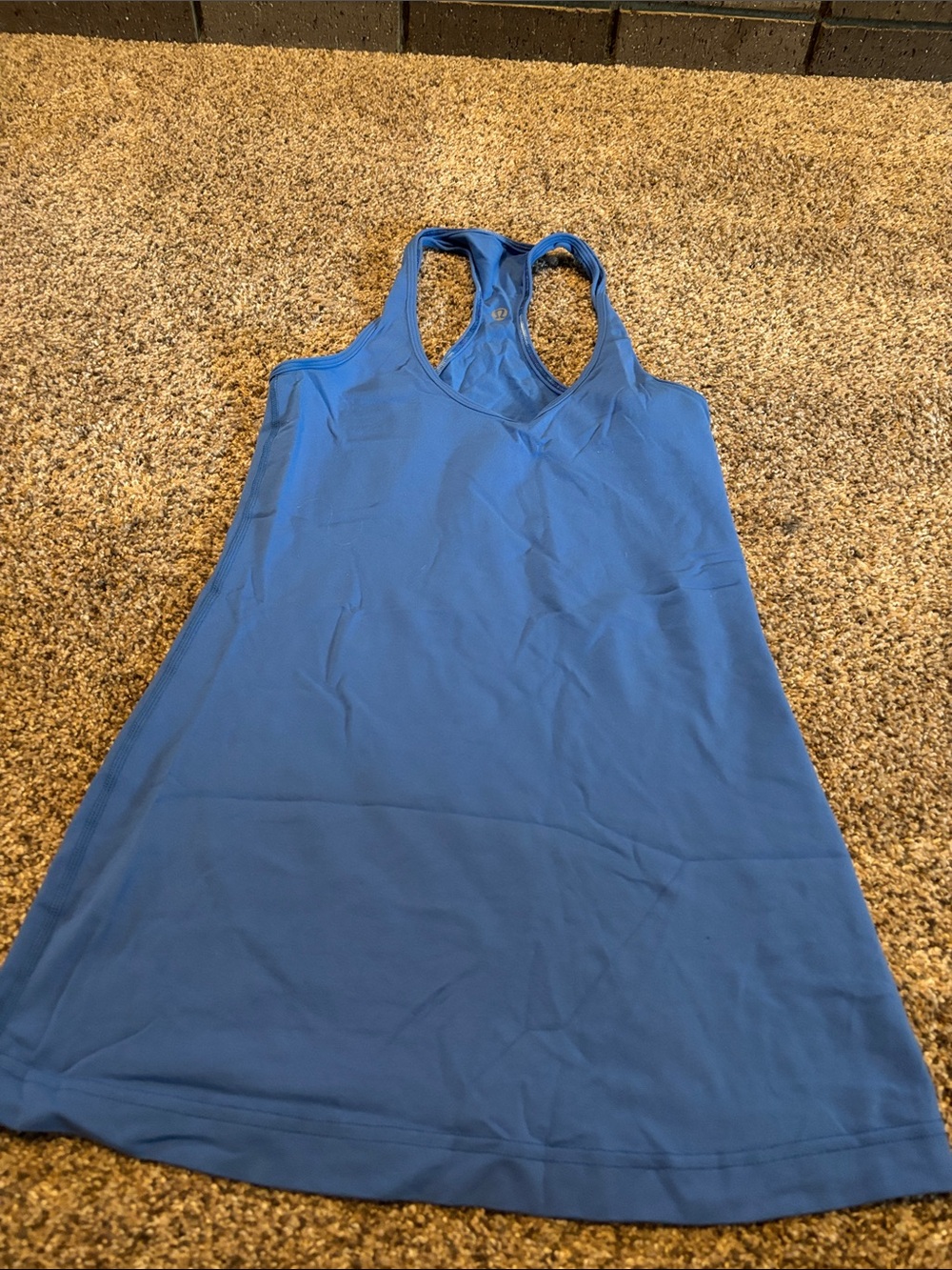 lululemon athletica Slate Blue Racerback Tank